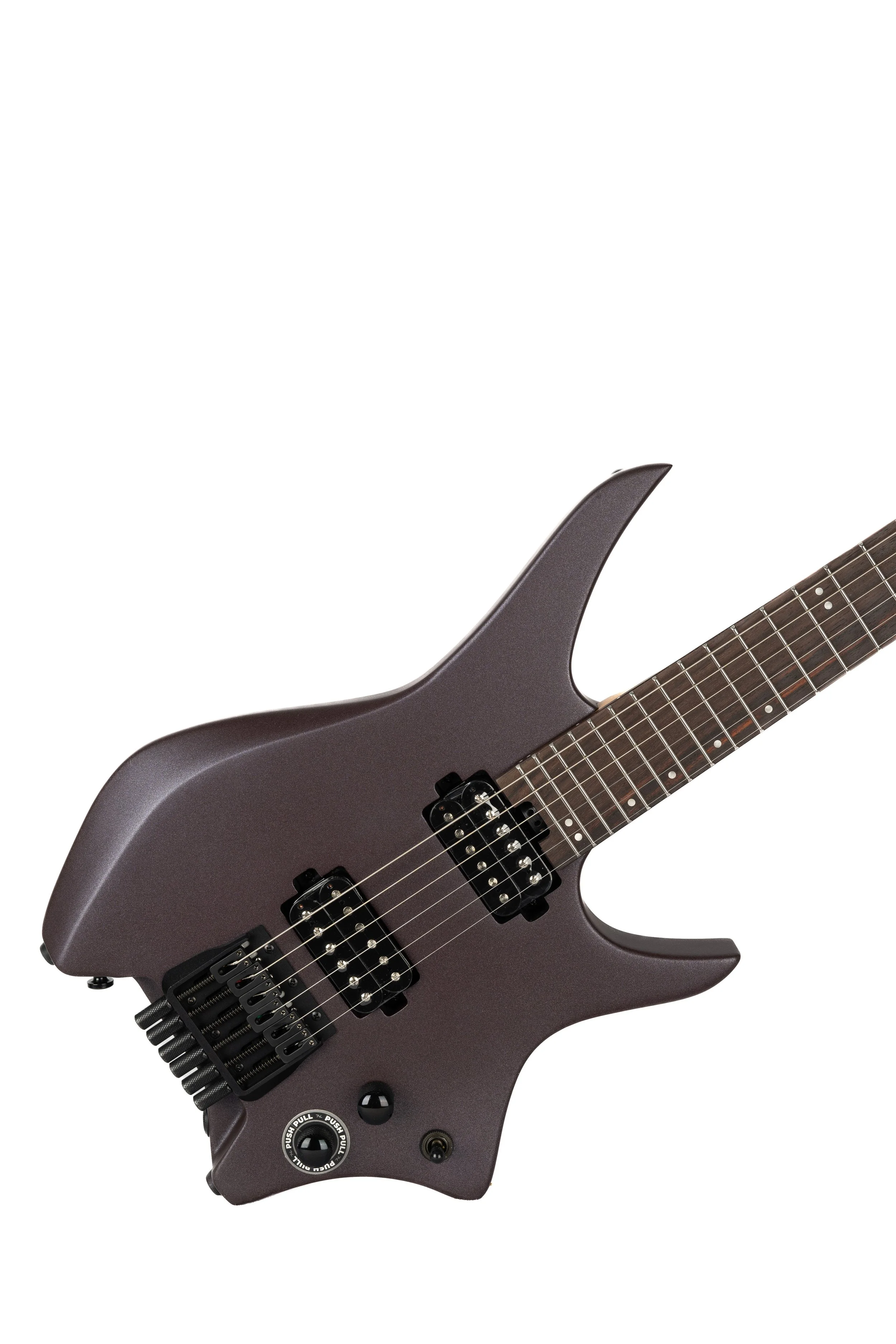 NEXT HN3 Headless Electric Guitar in Metallic Deep Purple
